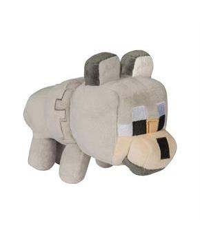 Minecraft Happy Explorer Series 5.5 Inch Collectible Plush Toy - Untamed Wolf