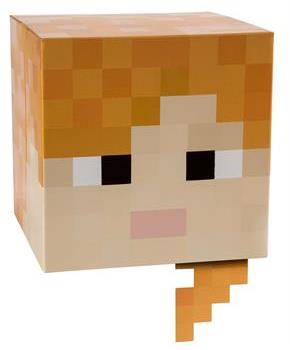 Minecraft 12" Alex Head Costume Mask