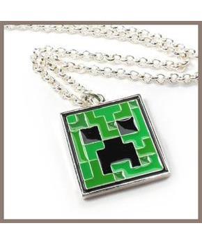 Minecraft Creeper Pendant Necklace