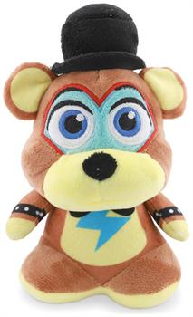 Five Nights At Freddy's Security Breach 7 Inch Plush | Glamrock Freddy