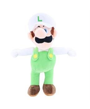 Nintendo Super Mario 12 Inch Character Plush | Fire Luigi