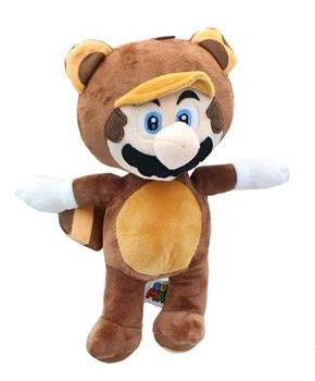 Super Mario 12 Inch Character Plush | Tanooki Mario