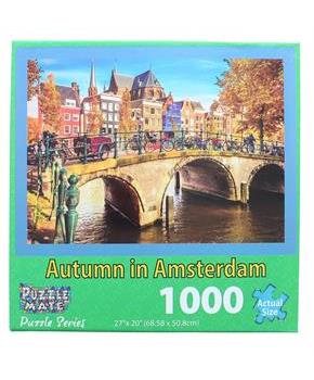 Autumn In Amsterdam 1000 Piece Jigsaw Puzzle