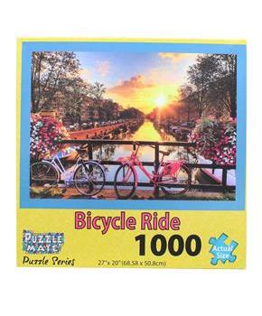 Bicycle Ride 1000 Piece Jigsaw Puzzle
