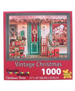 Vintage Christmas 1000 Piece Jigsaw Puzzle
