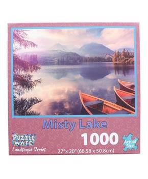 Misty Lake 1000 Piece Jigsaw Puzzle
