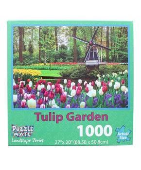 Tulip Garden 1000 Piece Jigsaw Puzzle