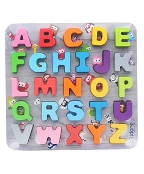 J'adore ABC + Peekaboo Buddies Deluxe Wooden Puzzle