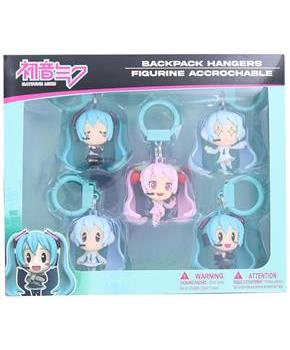 Hatsune Miku 5-Piece Backpack Hanger Collectors Box