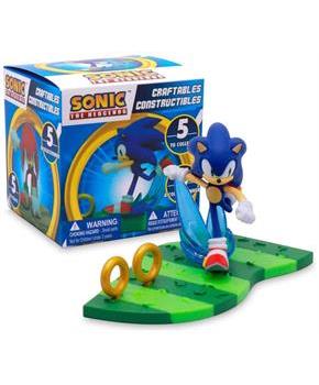 Sonic The Hedgehog Series 3 Craftable Buildable Action Figure | One Random