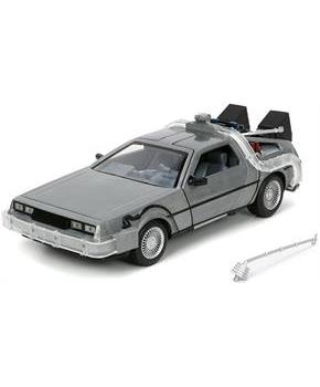 Back To The Future Time Machine Light-Up 1:24 Die Cast Vehicle