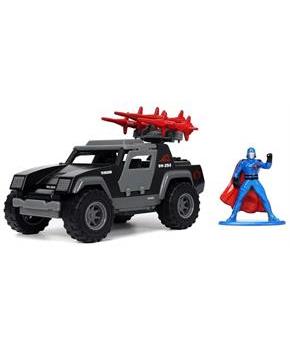 GI Joe 1:32 Cobra Commander Stinger Diecast Car and Figure