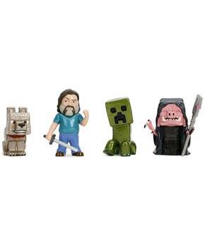 Minecraft Movie 2.5 Inch MetalFigs 4-Pack