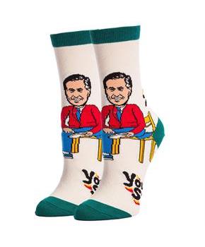 Mister Rogers Neighborhood You Are Special Crew Socks | One Size