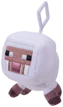 Minecraft 3 Inch Plush Clip On - Baby White Sheep