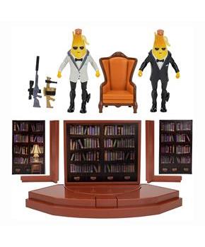 Fortnite Agent's Room Playset with Agent Peely Figures