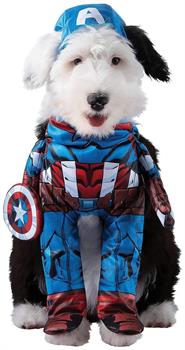 Marvel Captain America Pet Costume