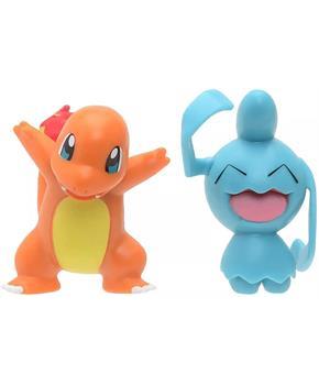 Pokemon 2 Inch Battle Figure Pack | Wynaut vs. Charmander