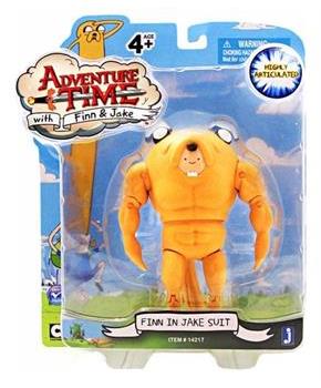Adventure Time 5" Action Figure Finn In A Jake Suit