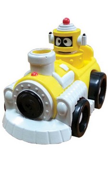 Yo Gabba Gabba 4" Plex In Yellow Car