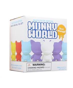 Munny Wolrd Trikky 2.5" Blind Box DIY Figure, One Random