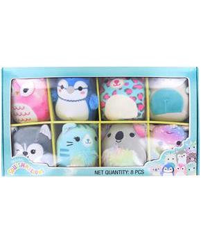 Squishmallow 5 Inch Mini Animal Plush 8 Pack