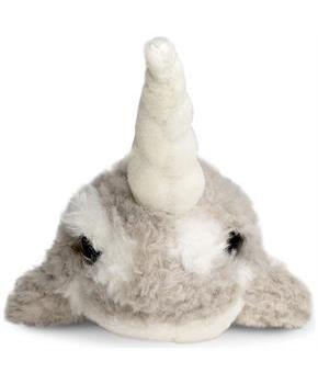Cute & Cuddly Narwhal 6 Inch Plush | Grey
