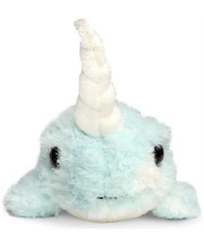 Cute & Cuddly Narwhal 6 Inch Plush | Light Blue