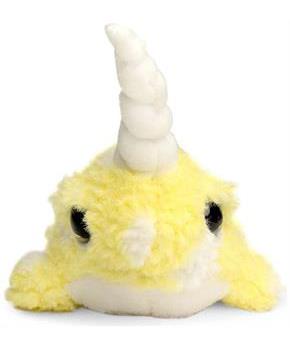 Cute & Cuddly Narwhal 6 Inch Plush | Light Yellow