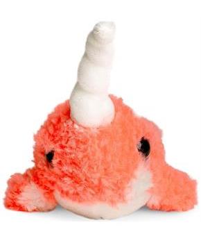 Cute & Cuddly Narwhal 6 Inch Plush | Neon Pink
