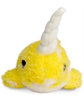 Cute & Cuddly Narwhal 6 Inch Plush | Yellow