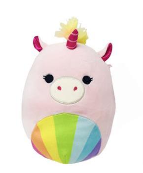 Squishmallow 12 Inch Plush | Amor The Pink Pride Unicorn