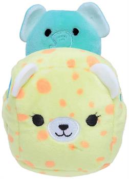 Squishville Mini Squishmallow Plush | Diego the Elephant in Vehicle