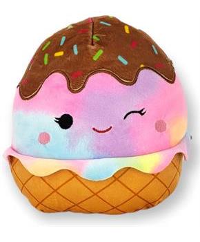 Squishmallow 12 Inch Plush | Glady the Rainbow Ice Cream Sundae