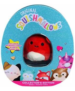 Squishmallow Trading Card Collector Tin Series 1 | Carlos The Crab