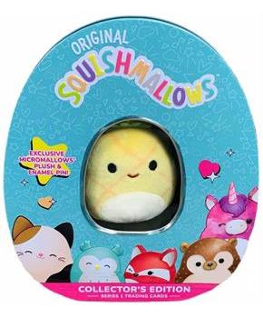 Squishmallow Trading Card Collector Tin Series 1 | Maui The Pineapple