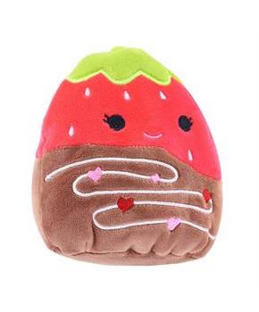 Squishmallow 12 Inch Valentine Plush | Scarlet the Chocolate Strawberry