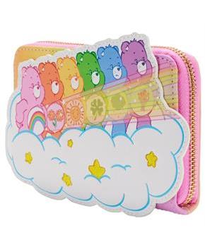 Care Bears Stare Rainbow Zip Around Wallet