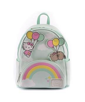 Pusheen X Hello Kitty Balloons & Rainbows Mini Backpack