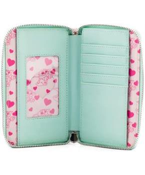 Star Wars The Mandalorian Grogu Hearts Zip Around Wallet
