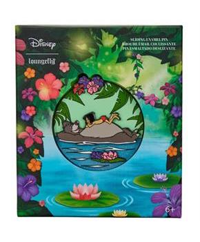 Disney The Jungle Book Baloo and Mowgli 3 Inch Collector Enamel Pin