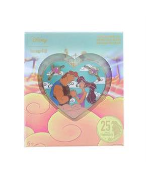 Disney Hercules 25th Anniversary Herc & Meg 3 Inch Sliding Enamel Pin