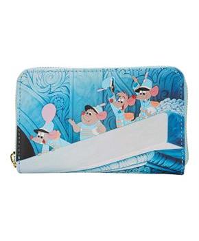 Disney Cinderella Princess Scenes Zip Around Wallet