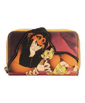 Disney Lion King Scar Villains Scene Zip Around Wallet