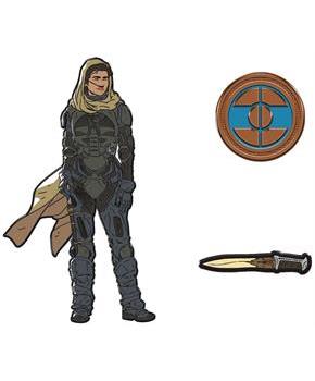 Dune Chani 3 Piece Deluxe Enamel Pin Set
