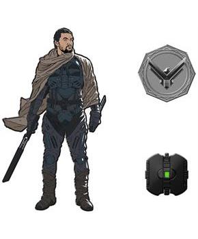Dune Duncan Idaho 3 Piece Deluxe Enamel Pin Set