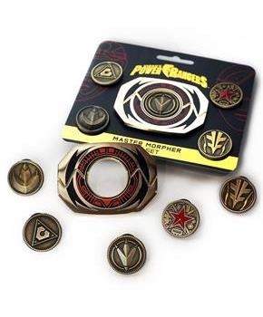 Power Rangers Master Morpher Pin Set
