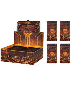 Flesh and Blood TCG: Crucible of War Unlimited Booster Box | 24 Packs