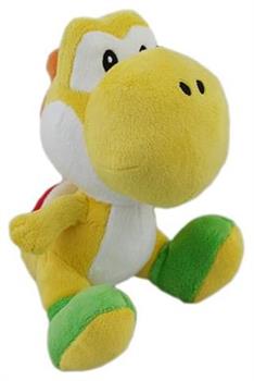 Super Mario Bros 6" Plush Yellow Yoshi