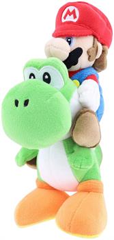 Super Mario All Star Collection 8 Inch Plush | Mario Riding Yoshi